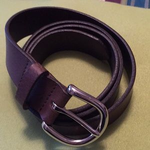 Brown Genuine Leather Belt